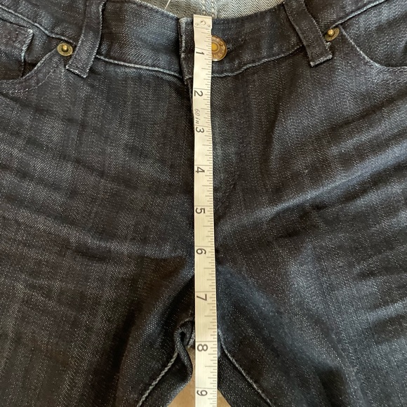 Express Denim “Stella Barely Boot” Blue Jeans - Size 4R - Picture 10 of 15